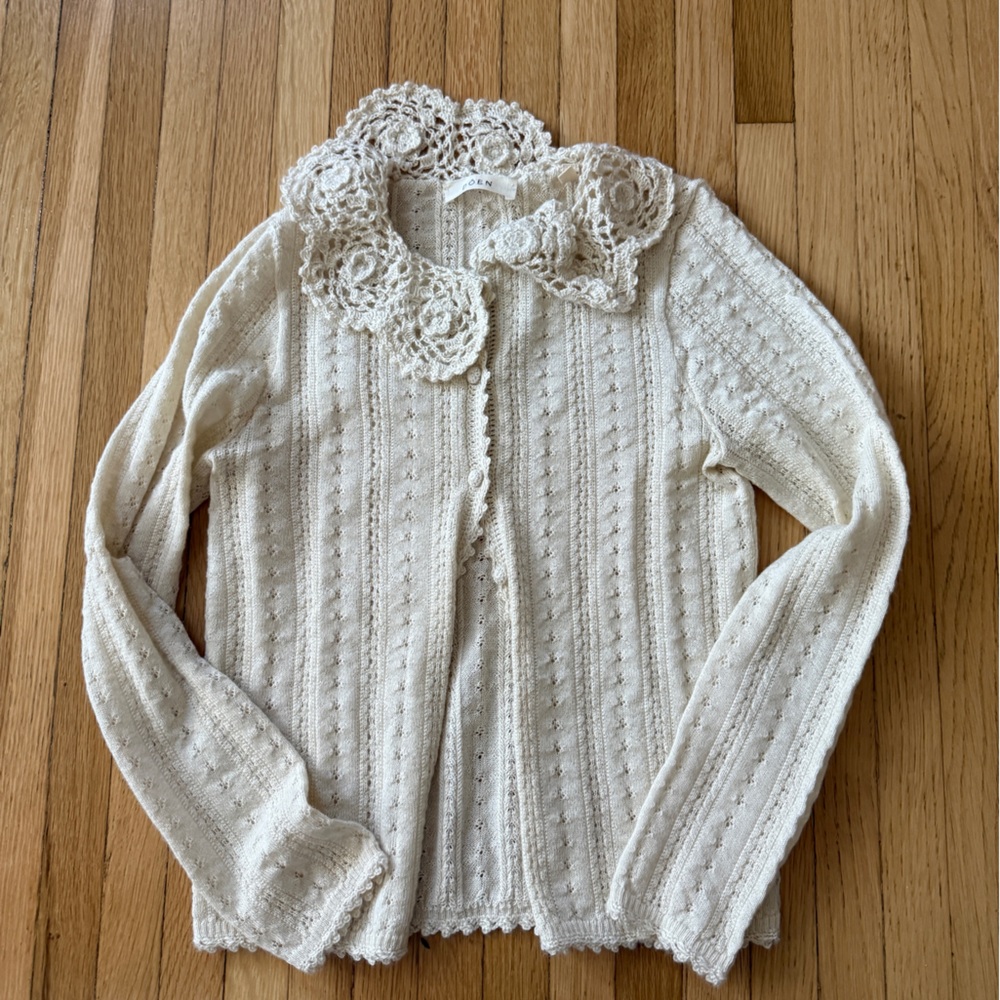 Doen crochet cardigan